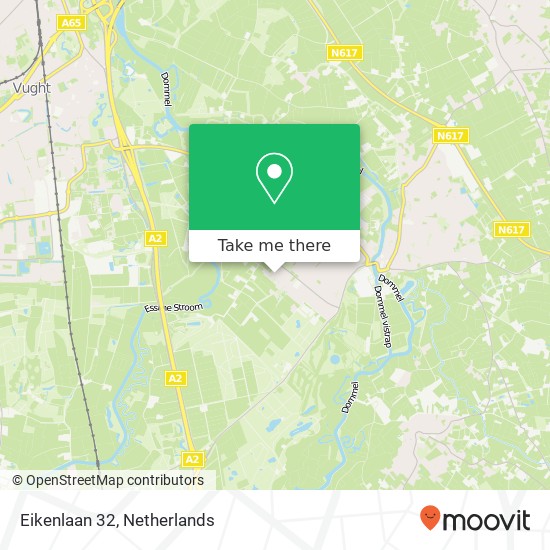 Eikenlaan 32, 5271 RS Sint-Michielsgestel Karte