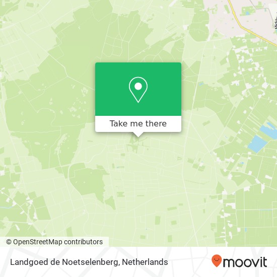 Landgoed de Noetselenberg map