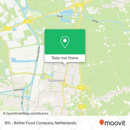 Bfc - Better Food Company, Rotselaar 42 Karte