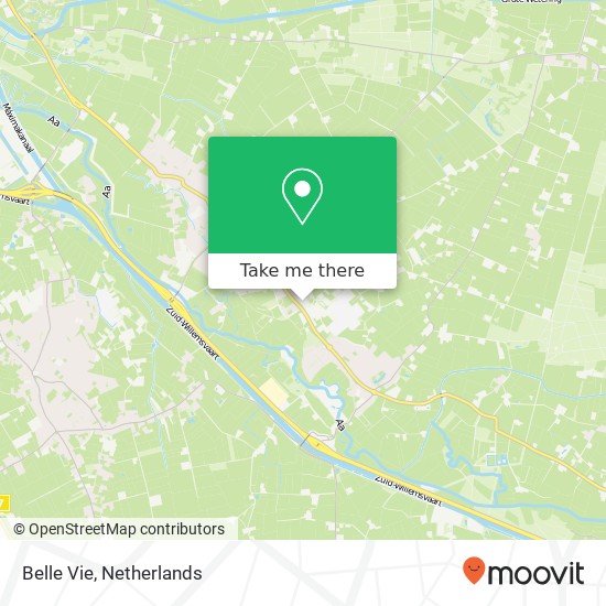 Belle Vie, Milrooijseweg 57 map