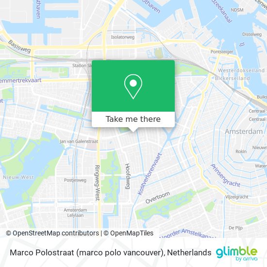 Marco Polostraat (marco polo vancouver) map