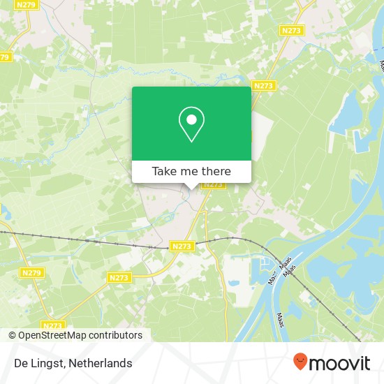 De Lingst, 6081 Haelen map