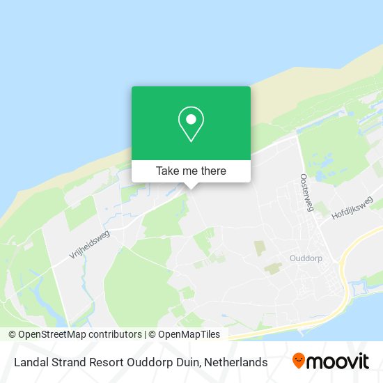 Landal Strand Resort Ouddorp Duin map