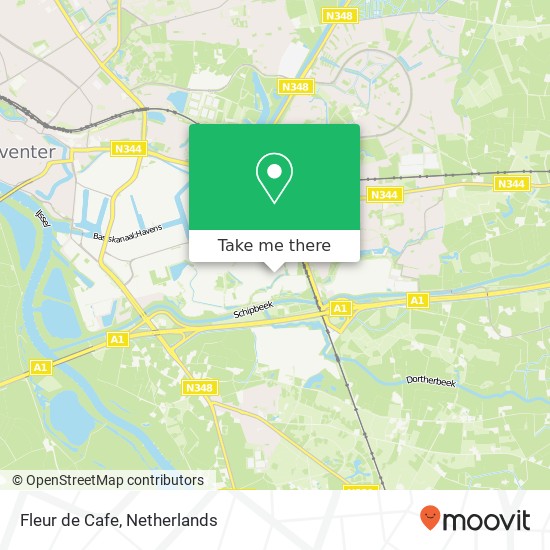 Fleur de Cafe, Hamburgweg 10 map