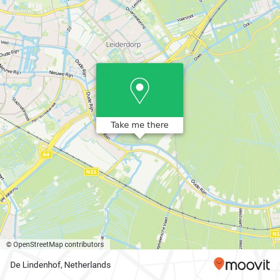 De Lindenhof, Achthovenerweg 7 map