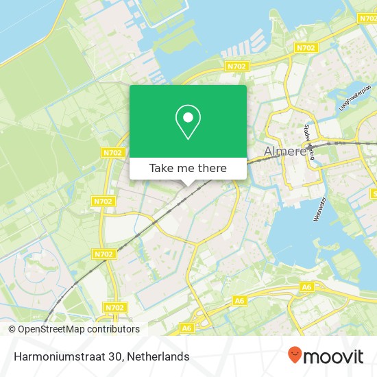 Harmoniumstraat 30, 1312 HP Almere-Stad map