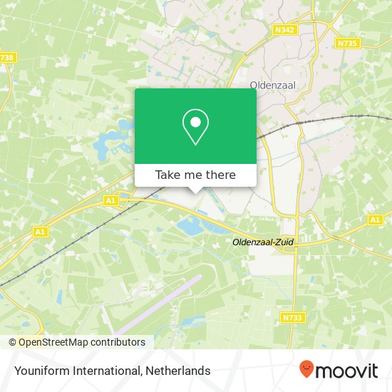 Youniform International map