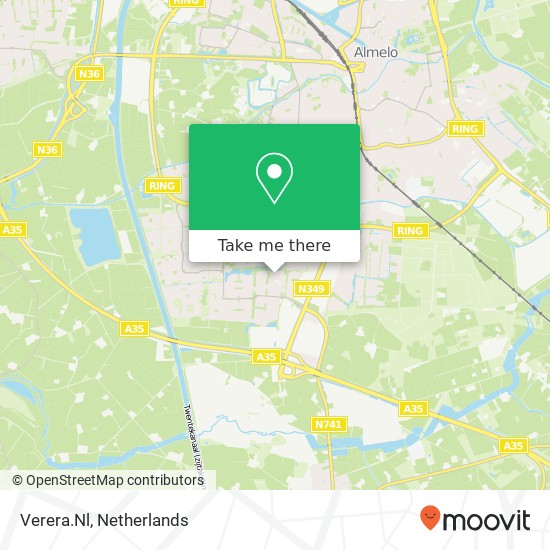 Verera.Nl, De Ringmus 15 Karte