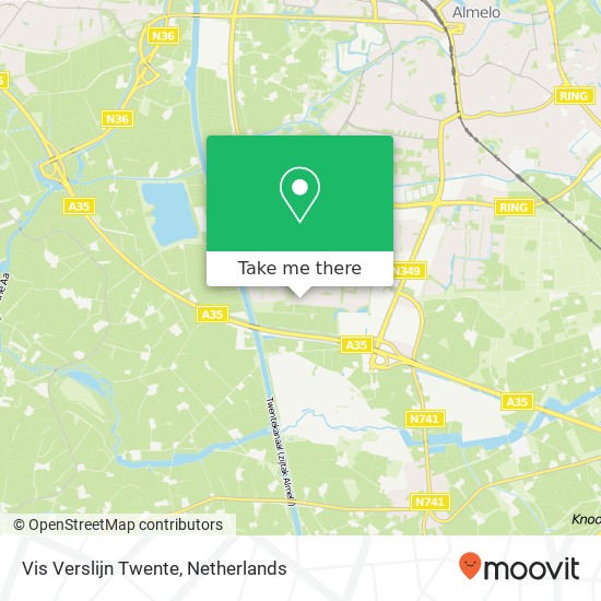 Vis Verslijn Twente, De Ooievaar 6 map