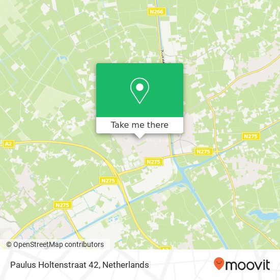 Paulus Holtenstraat 42, 6031 CS Nederweert map