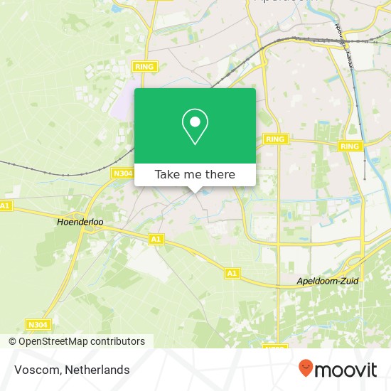 Voscom, Molecatenlaan 18 map