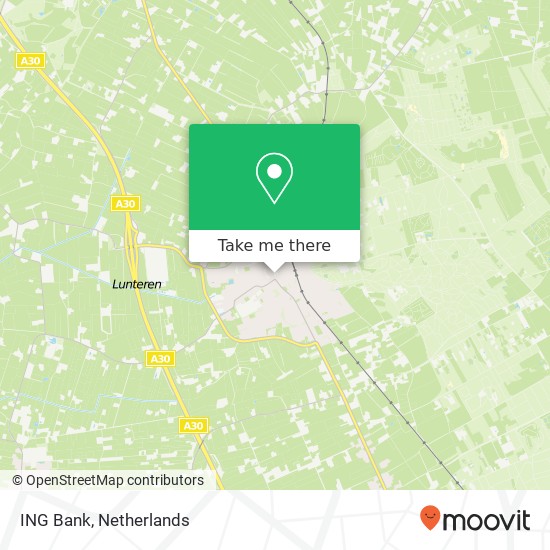 ING Bank, Dorpsstraat 52 map