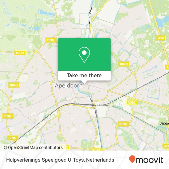 Hulpverlenings Speelgoed U-Toys, Deventerstraat 72 map