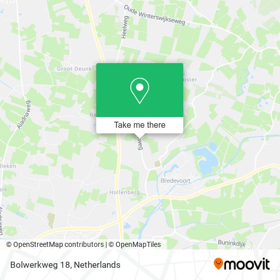 Bolwerkweg 18 map