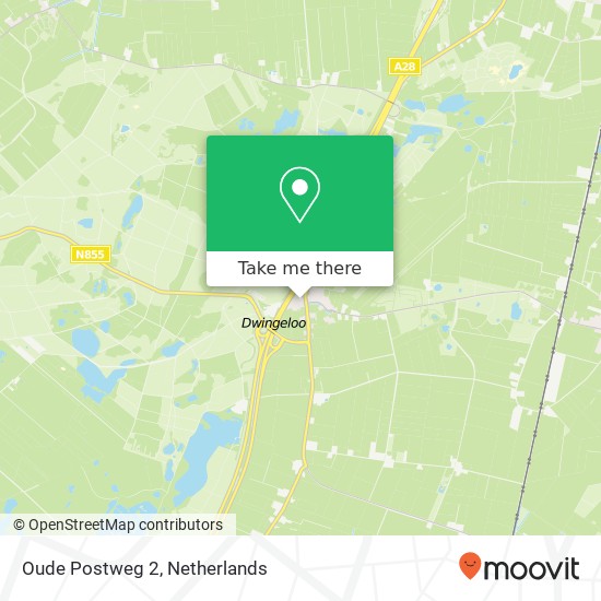 Oude Postweg 2, Oude Postweg 2, 9417 TG Spier, Nederland map