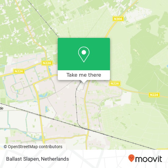 Ballast Slapen, Arnhemseweg 6 Karte