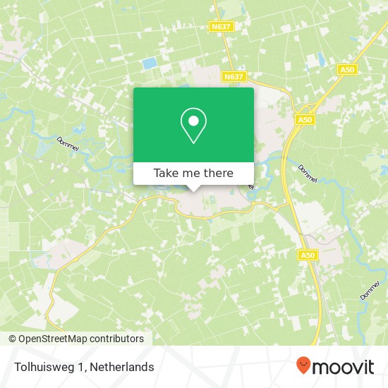 Tolhuisweg 1, 5492 TR Sint-Oedenrode map