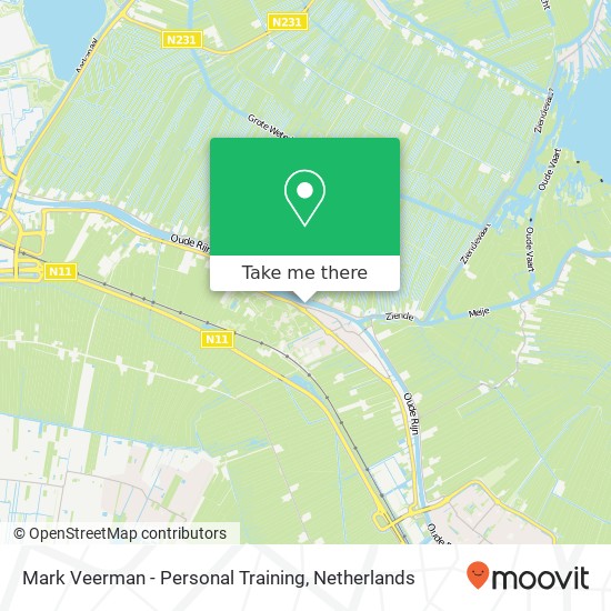 Mark Veerman - Personal Training, Vinkebuurt 126 map