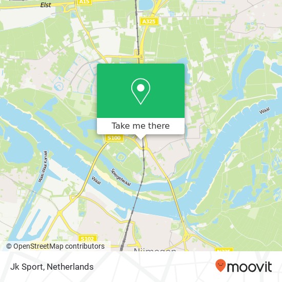 Jk Sport, Spoorstraat 23 map