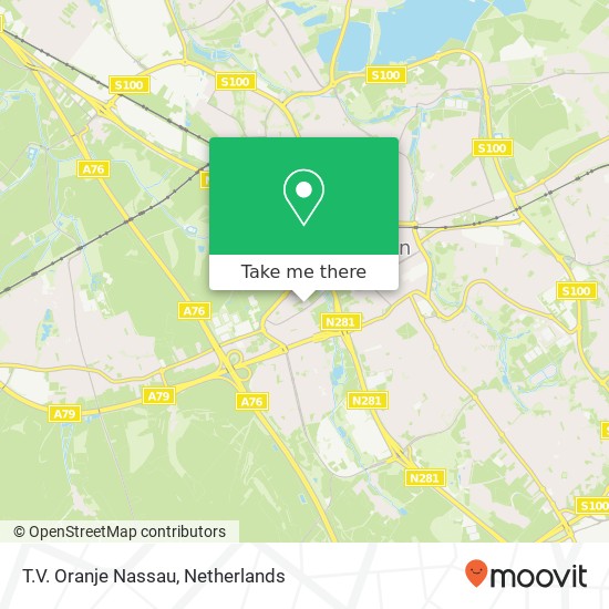 T.V. Oranje Nassau, Valkenburgerweg 68A map