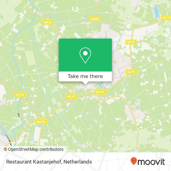 Restaurant Kastanjehof, Heuvel 4 Karte