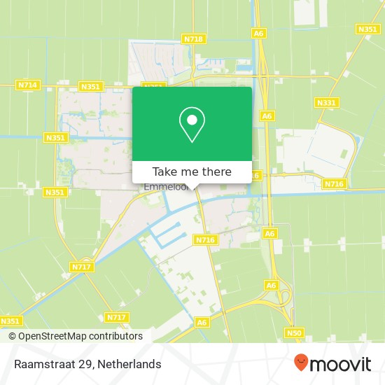 Raamstraat 29, 8301 XT Emmeloord map