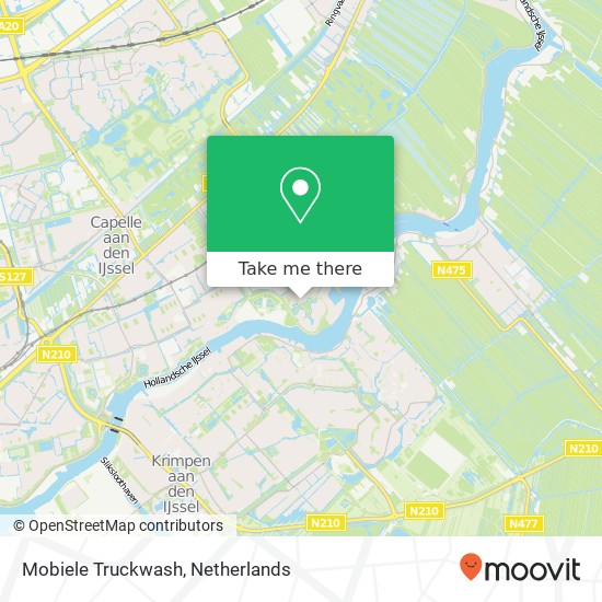 Mobiele Truckwash, Sint Annabaai 6 map