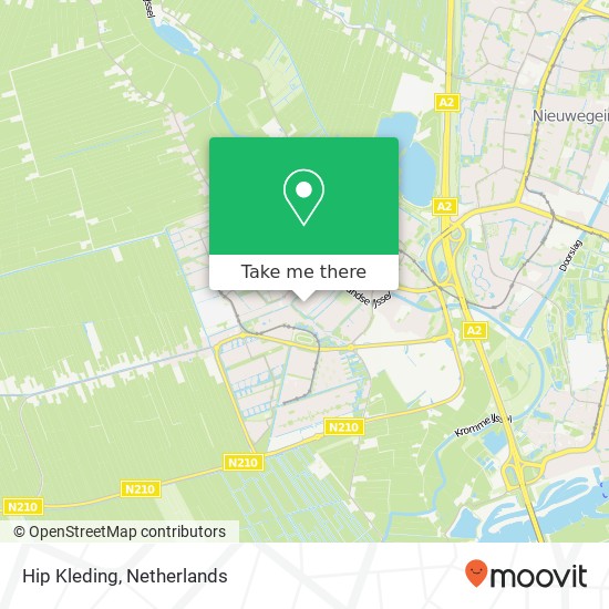 Hip Kleding, Benschopperstraat 19 map