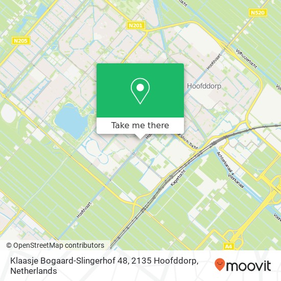 Klaasje Bogaard-Slingerhof 48, 2135 Hoofddorp map