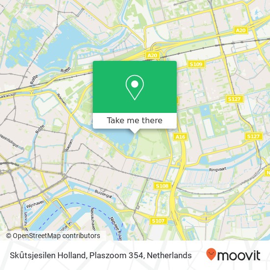 Skȗtsjesilen Holland, Plaszoom 354 map