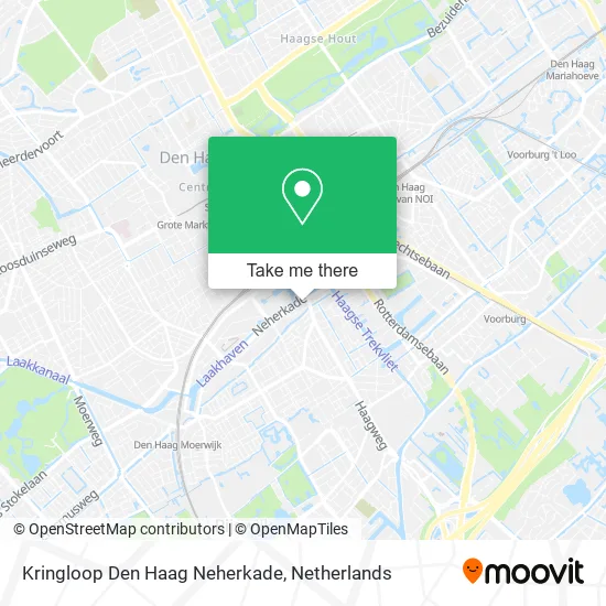 Kringloop Den Haag Neherkade map