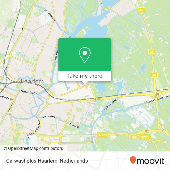 Carwashplus Haarlem, Oudeweg 155 Karte