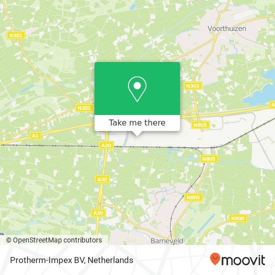 Protherm-Impex BV, Harselaarseweg 129 map