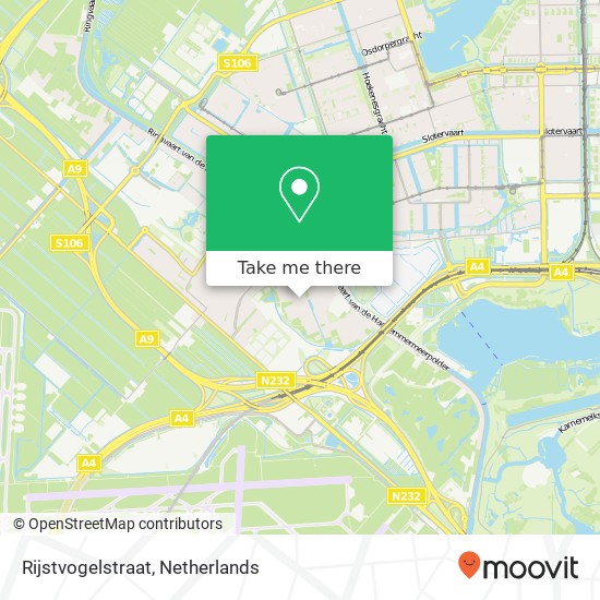 Rijstvogelstraat, Rijstvogelstraat, 1171 Badhoevedorp, Nederland map