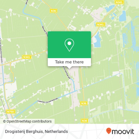 Drogisterij Berghuis, Kervelplein 43 map