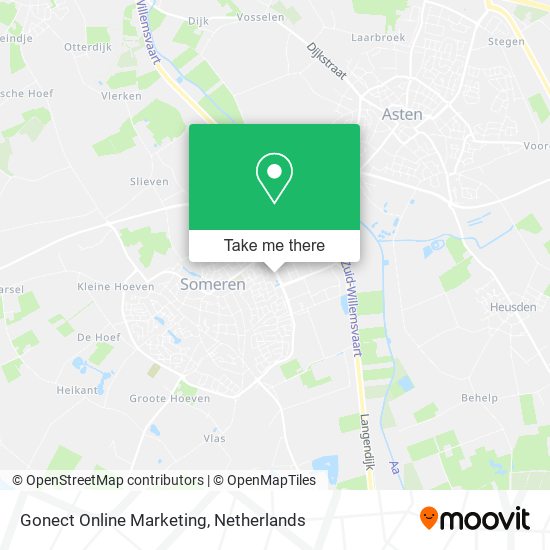 Gonect Online Marketing map