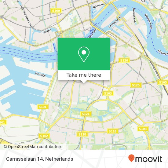 Carnisselaan 14, Carnisselaan 14, 3083 HH Rotterdam, Nederland map