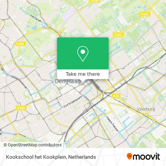 Kookschool het Kookplein map