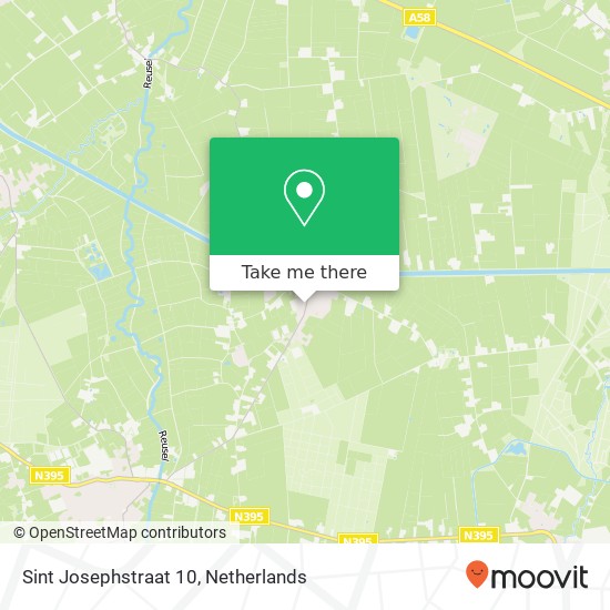 Sint Josephstraat 10, 5089 NK Diessen map