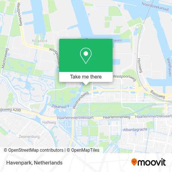 Havenpark map