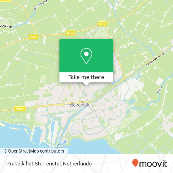 Praktijk het Sterrenstel, Maarten Trompstraat 29 map