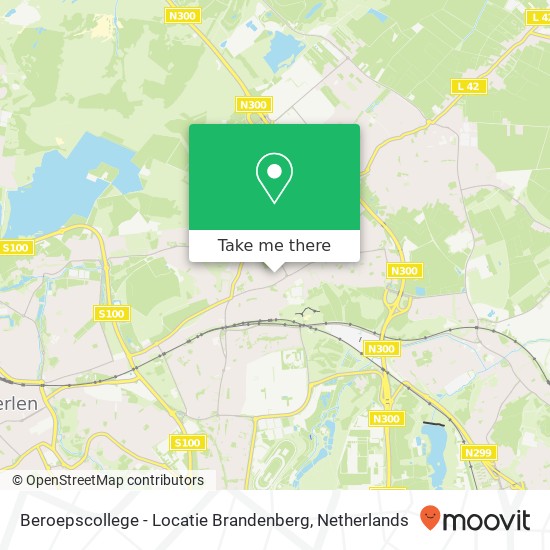 Beroepscollege - Locatie Brandenberg, Graafstraat 10 map