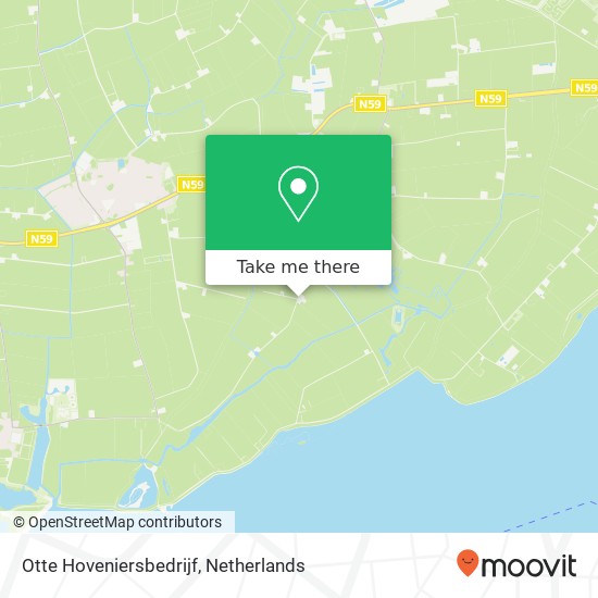 Otte Hoveniersbedrijf, Lage Rampertseweg 5 map