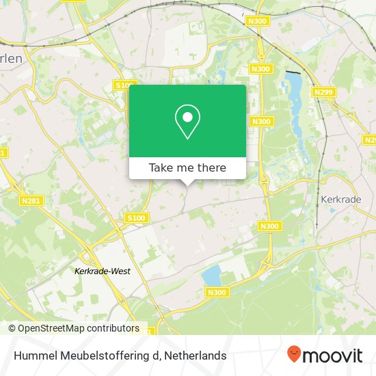 Hummel Meubelstoffering d, Oude Tunnelweg 2 map