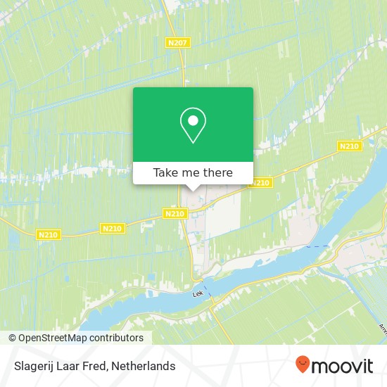 Slagerij Laar Fred, Hoofdstraat 38 map