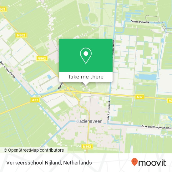 Verkeersschool Nijland, Vastenow 93 map