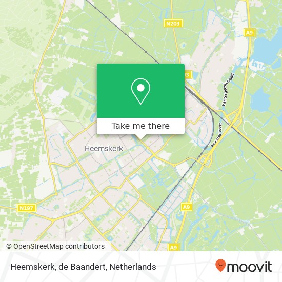 Heemskerk, de Baandert map