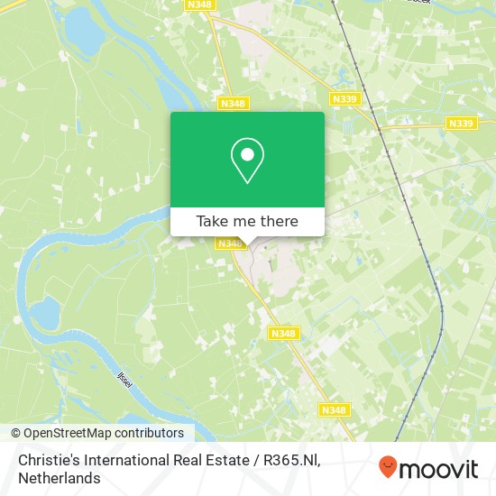 Christie's International Real Estate / R365.Nl, Hoofdstraat 47 Karte