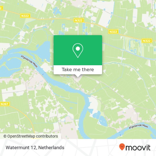 Watermunt 12, 5308 LS Aalst map