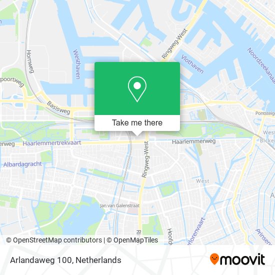 Arlandaweg 100 Karte